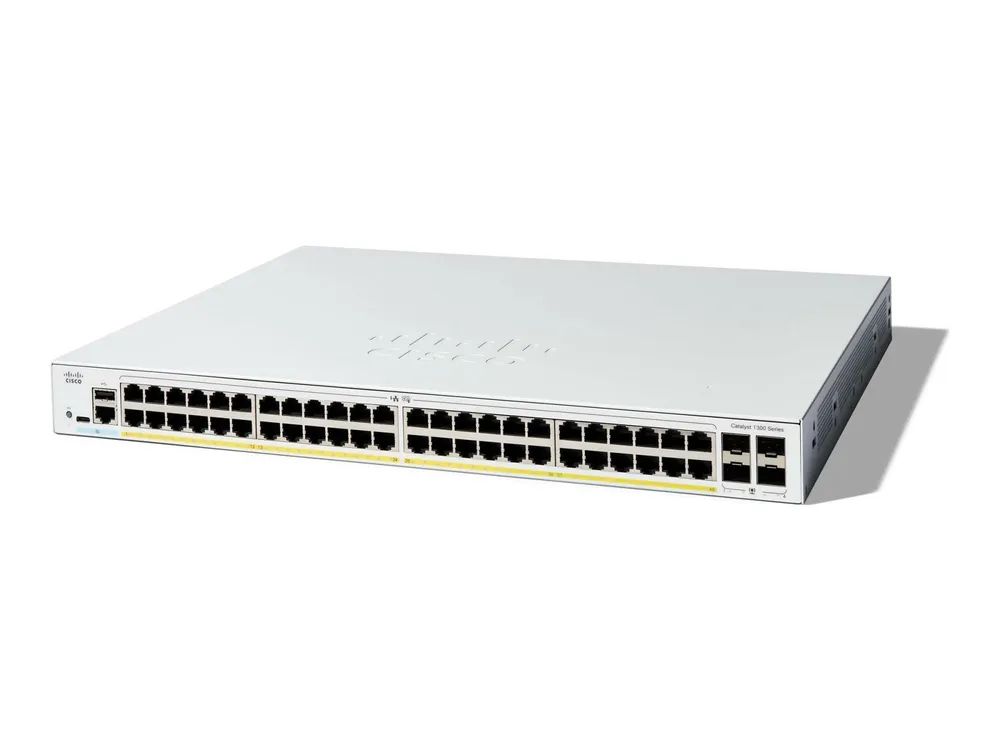 Cisco Catalyst 1300-48FP-4G - Switch - L3 - managed - 48 x 10/100/1000 (PoE+)