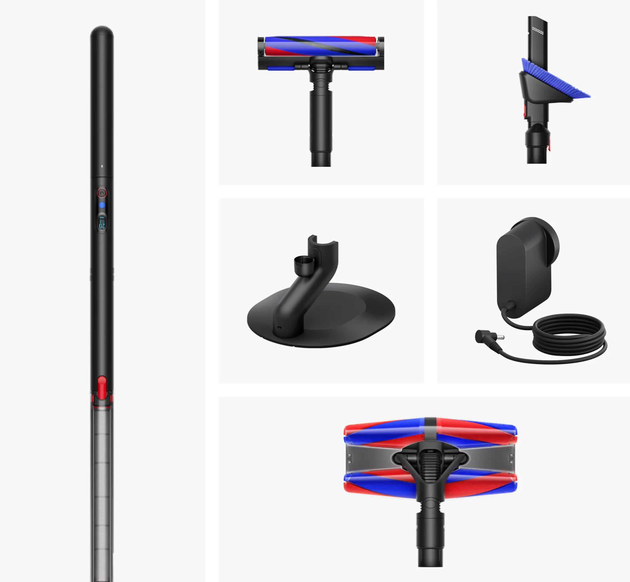 Dyson PencilVac™ Fluffycones matt schwarz