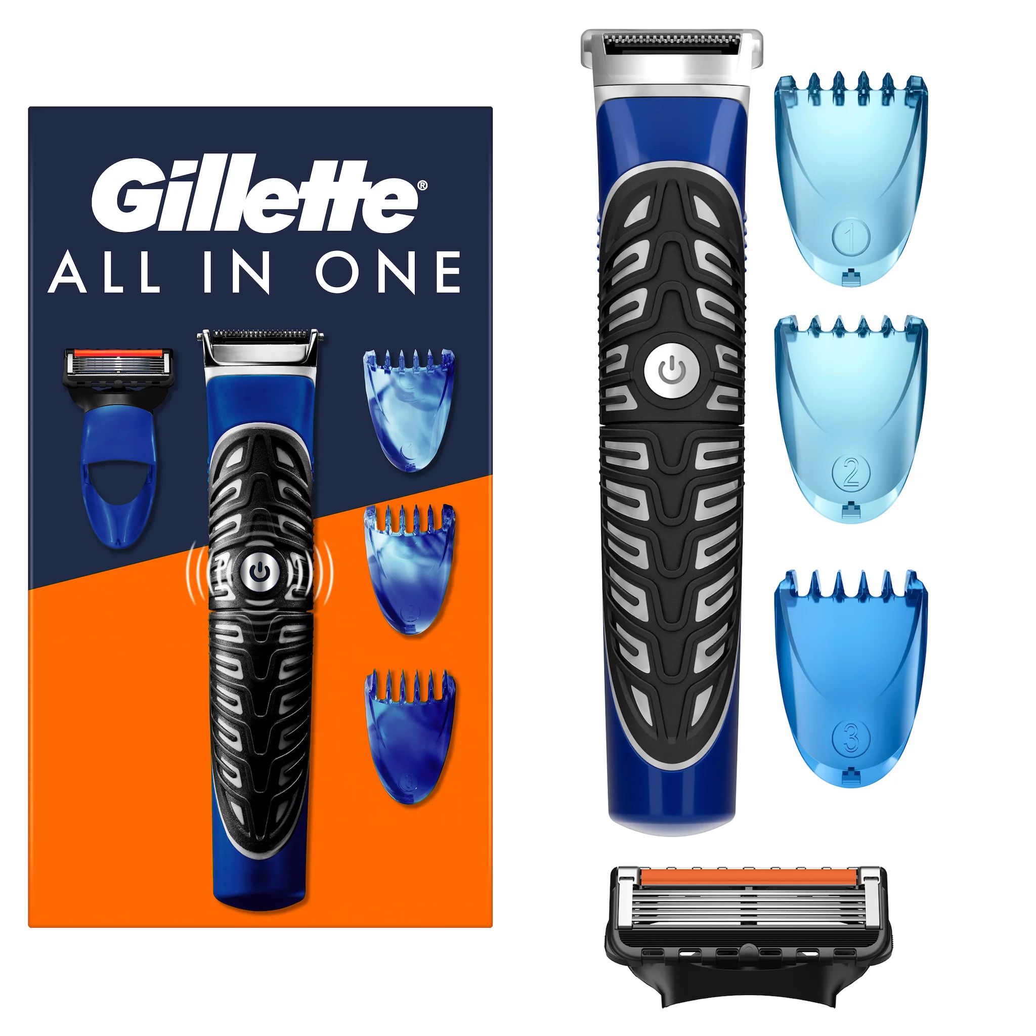 Gillette All in One Styler Rasierapparat mit 1 Klinge