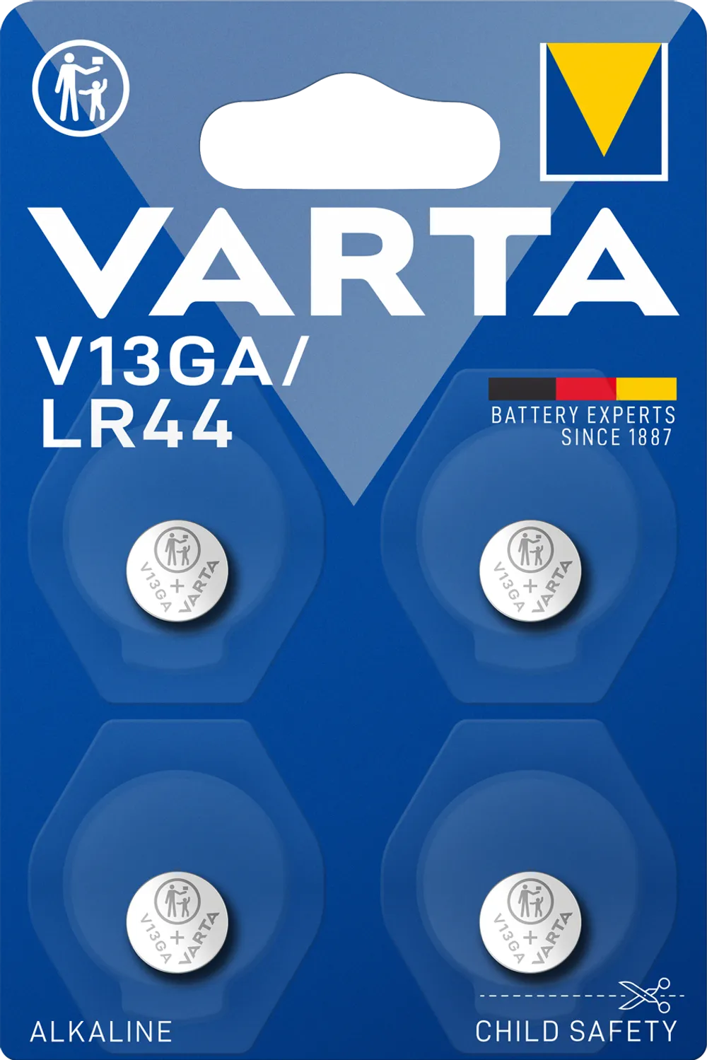 VARTA ALKALINE Special V13GA/LR44 Blister 4