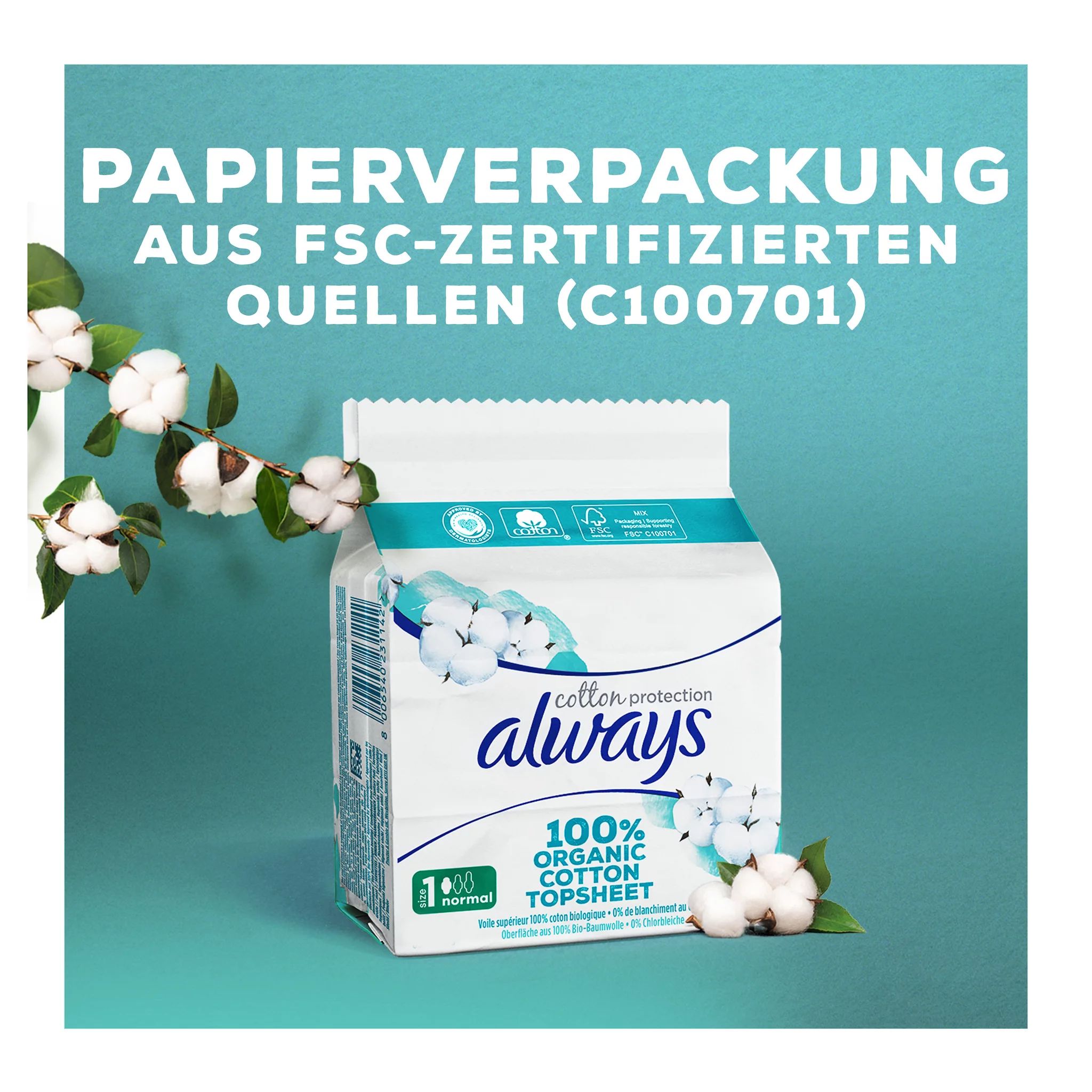 always Ultra Binde Cotton Protection 