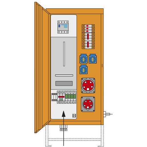 PCE BAUSTROMVERTEILER 35A TIWAG / 690000003 M-AVEV 690000003