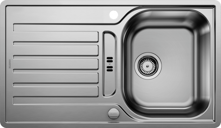 Blanco Lantos 45 S-IF Edelstahl Bürstfinish
