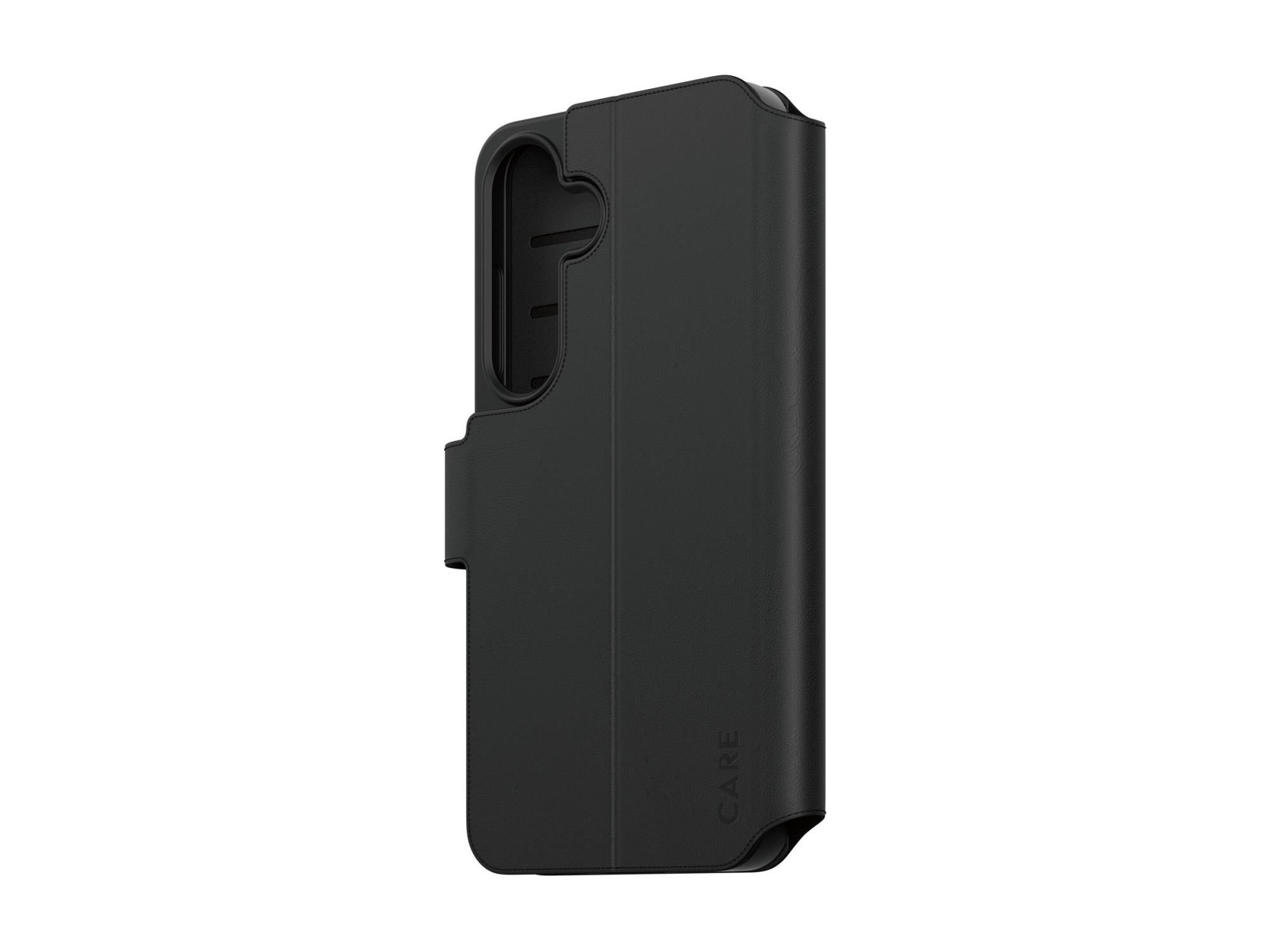 PanzerGlass CARE by PanzerGlass - Flip-Hülle für Mobiltelefon - mit Ständer - 100 % recyceltes Polycarbonat, 35 % recyceltes Polyurethan (PU)