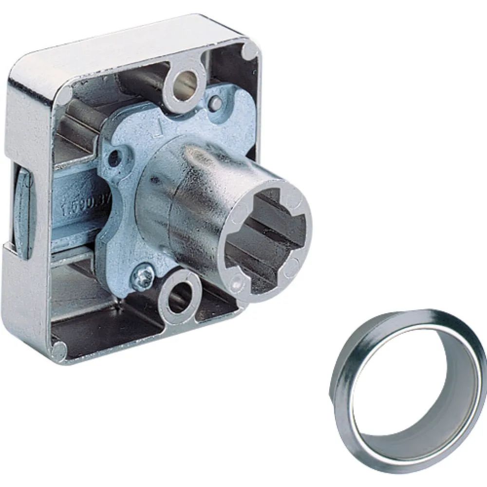 HETTICH PRESTIGE 2000 Zylinder-Fallenschloss Z23, Dornmaß 25, ø18, vernickelt