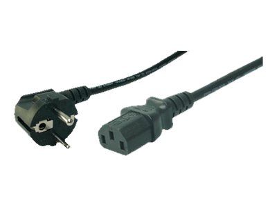 LogiLink Stromkabel - power IEC 60320 C13 zu power CEE 7/7 (M)