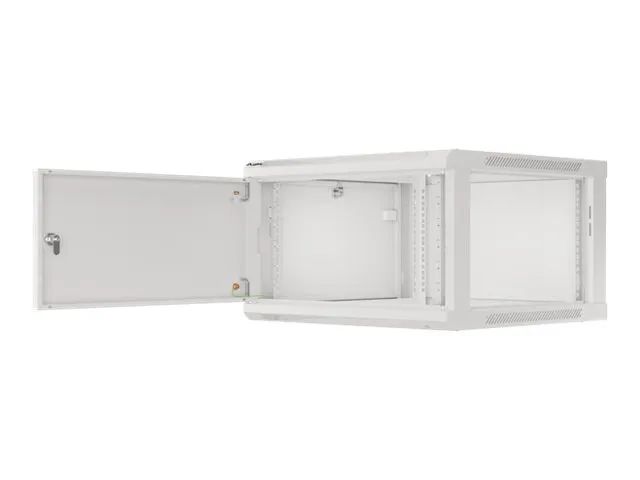 Lanberg Schrank Netzwerkschrank - geeignet für Wandmontage - Grau, RAL 7035 - 12U - 48.3 cm (19")