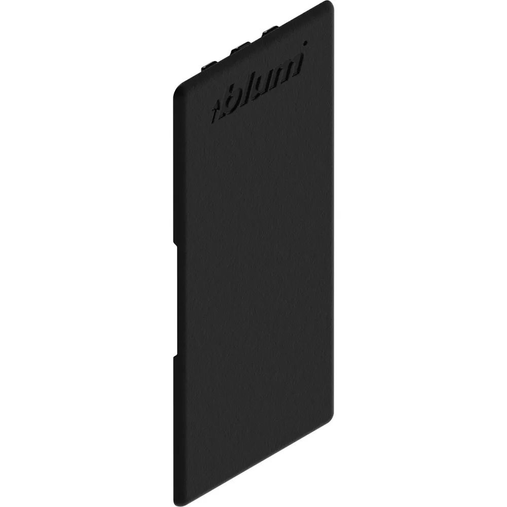 BLUM LEGRABOX Abdeckkappe innen, Höhe M/C/F/K, Carbonschwarz-matt