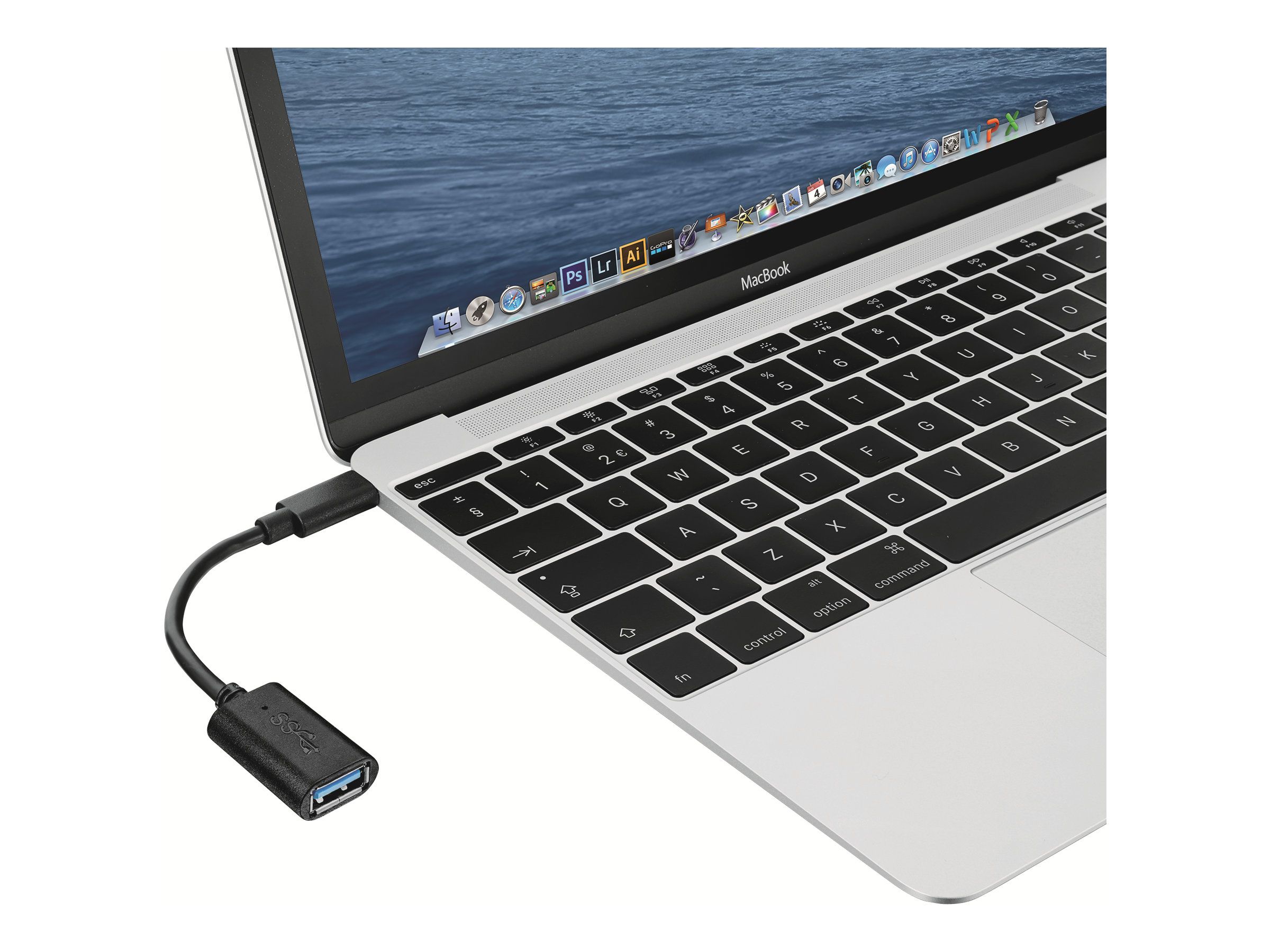 Trust USB-Adapter - 24 pin USB-C (M) zu USB Typ A (W)