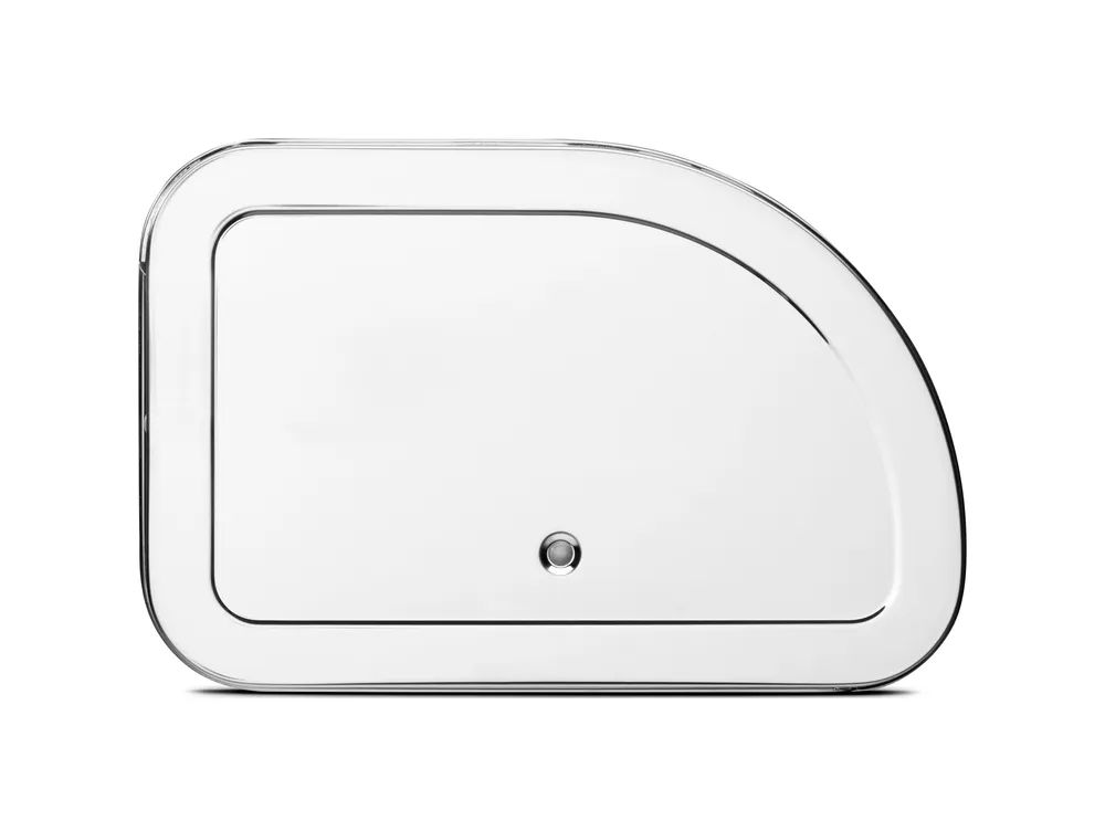 Brabantia Single-Rollbrotkasten - Brilliant Steel