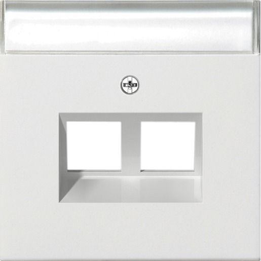 Gira ABDECK.BSF MODULAR JACK 30° 2F / GIRA 2640112 FLÄCHE RWS 2640112