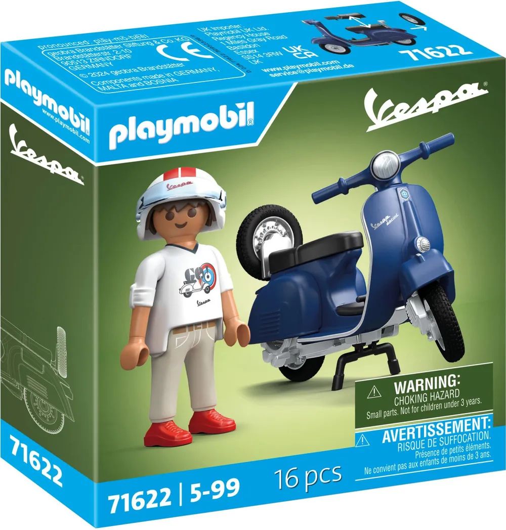 PLAYMOBIL 71622 1969 Vespa 150 Sprint Veloce blau