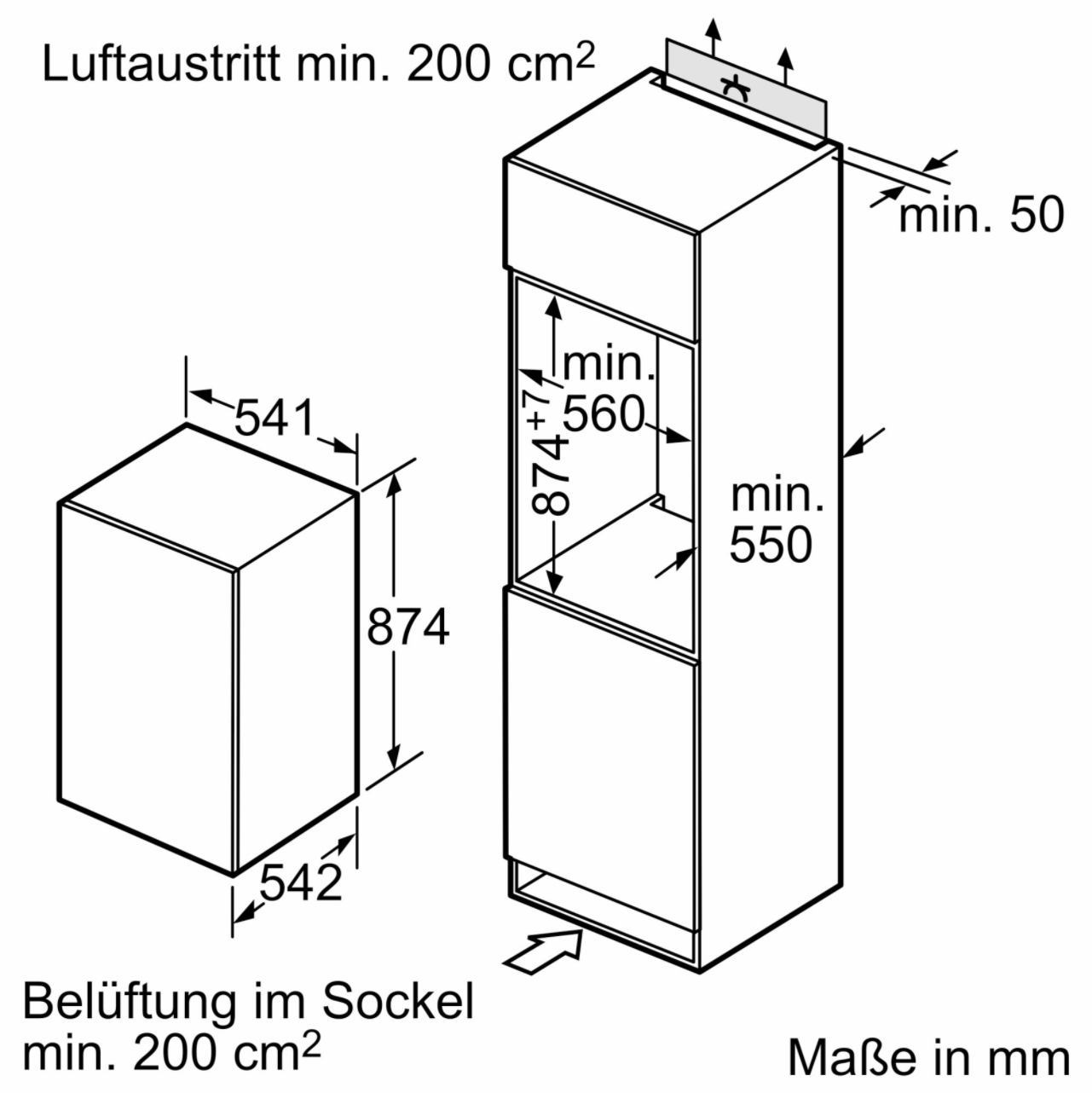 Bosch Serie 4 GIV21VSE0