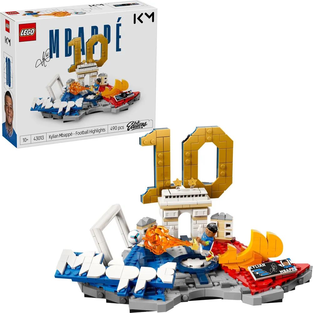 LEGO 43013 Editions Kylian Mbappe - Fußball-Highlights