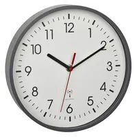 TFA 60.3550.10 Funk Wanduhr 24.5 cm x 4.2 Grau