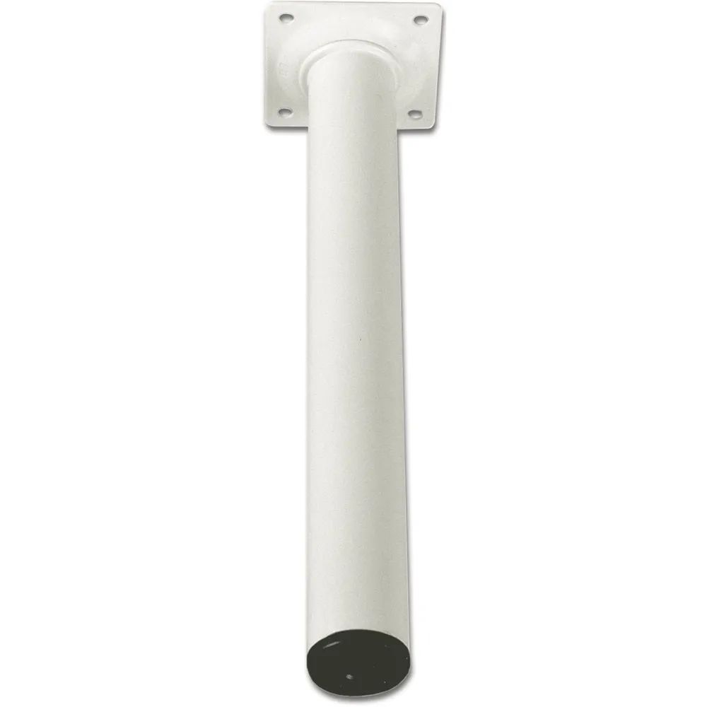 alfer® Austria GmbH  ELEMENT SYSTEM Möbelfuß Rundrohr ø 30 mm, Länge 200 mm, Stahl weiß