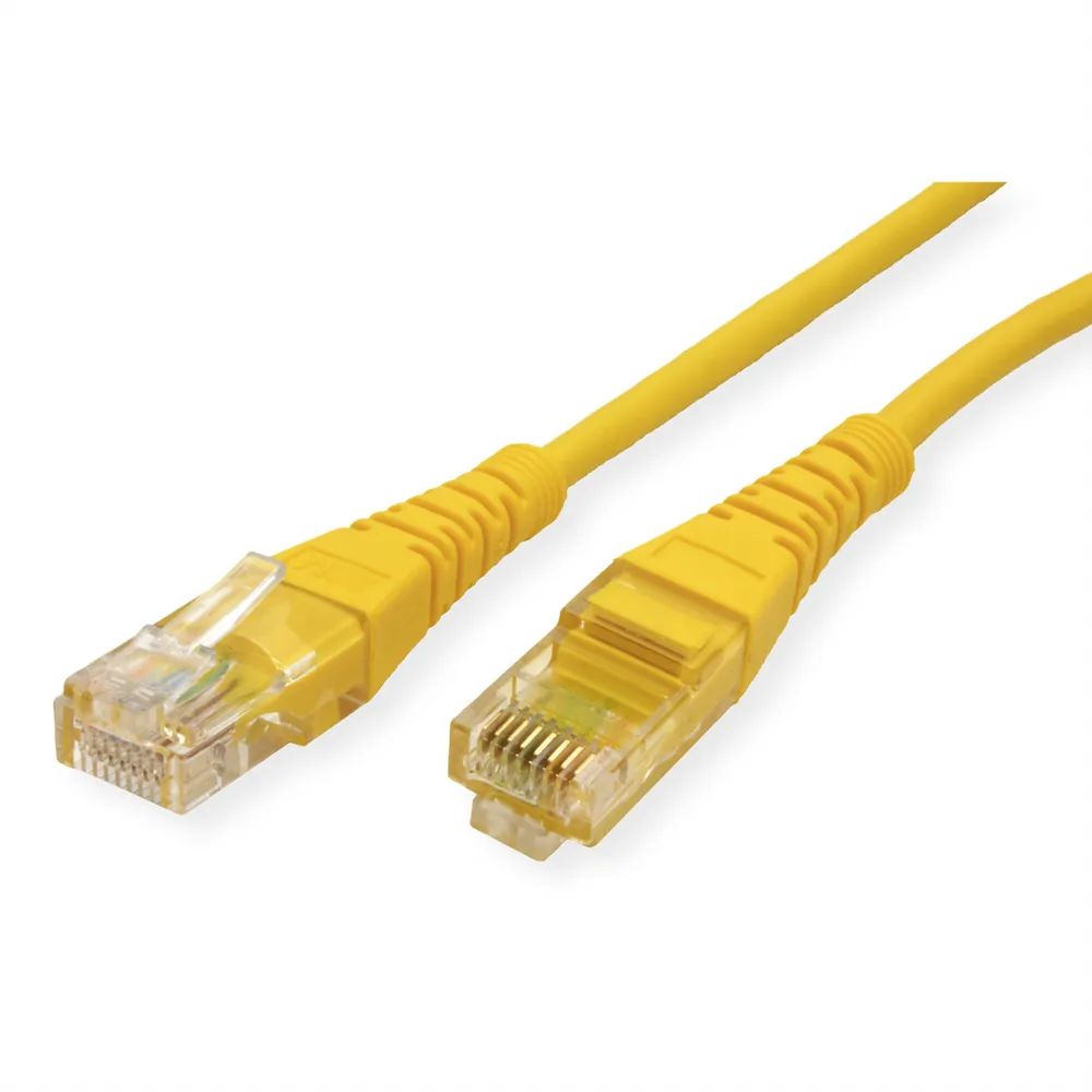 ROLINE Patchkabel Cat.5e (Class D) UTP, gelb, 5 m
