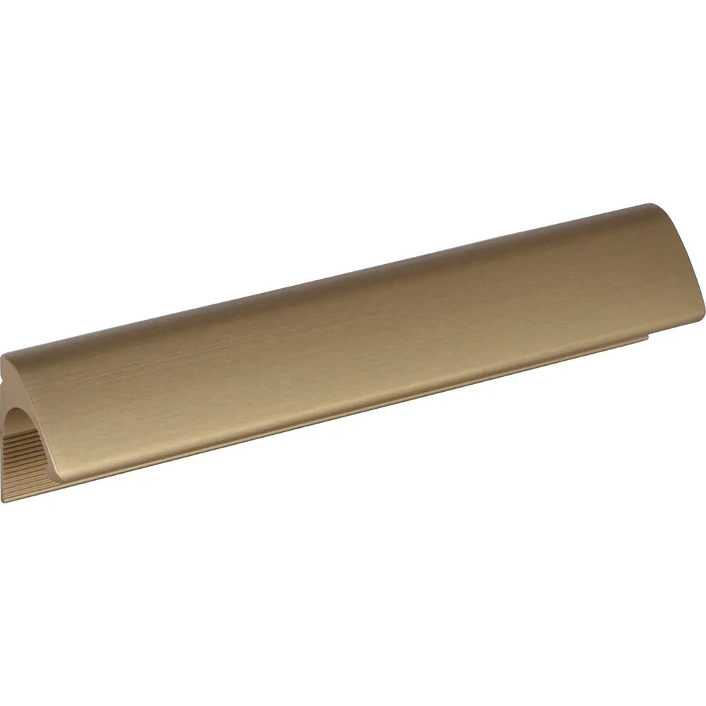 Grimme Griff Anhor LA 128 mm, Breite 148 mm, Aluminium Bronze gold matt gebürstet