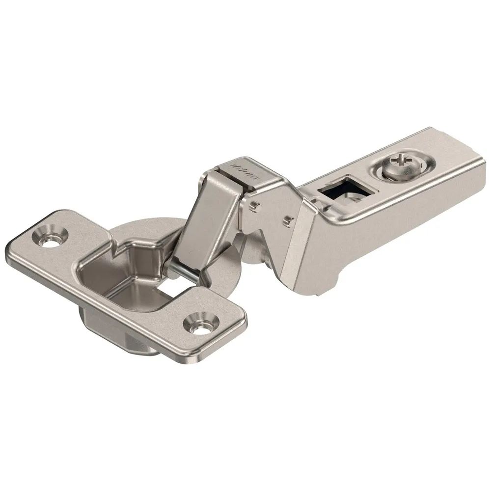 BLUM CLIP Standardscharnier 100°, 18mm gekröpft mit Feder, Schrauben