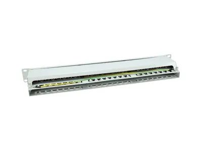 Equip Pro - Patch Panel - Rack montierbar - CAT 6 - STP - RJ-45 X 48 - Hellgrau - 1U - 48.3 cm (19")