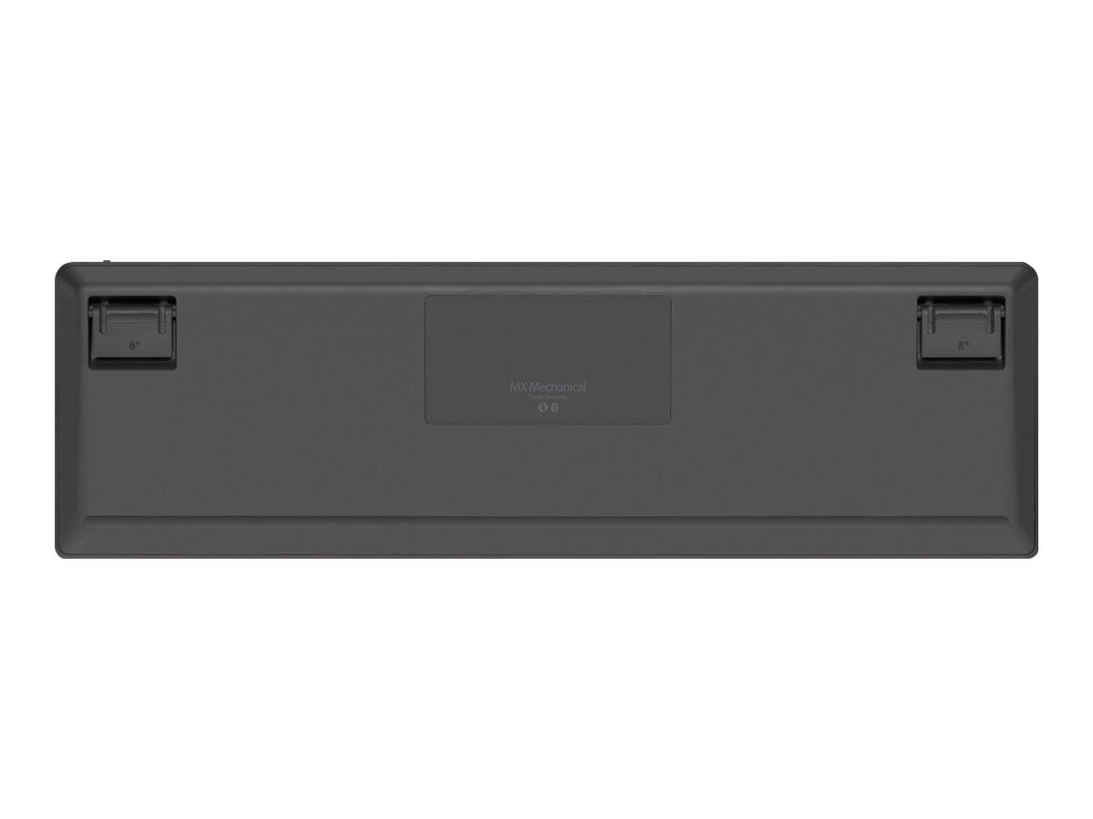 Logitech Master Series MX Mechanical - Tastatur - hinterleuchtet - kabellos - Bluetooth LE - QWERTY - Nordisch (Dänisch/Finnisch/Norwegisch/Schwedisch)