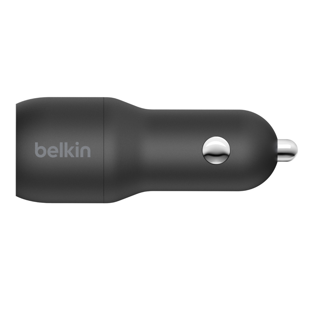 Belkin BoostCharge Dual Charger - Auto-Netzteil - 24 Watt - 4.8 A - 2 Ausgabeanschlussstellen (USB)