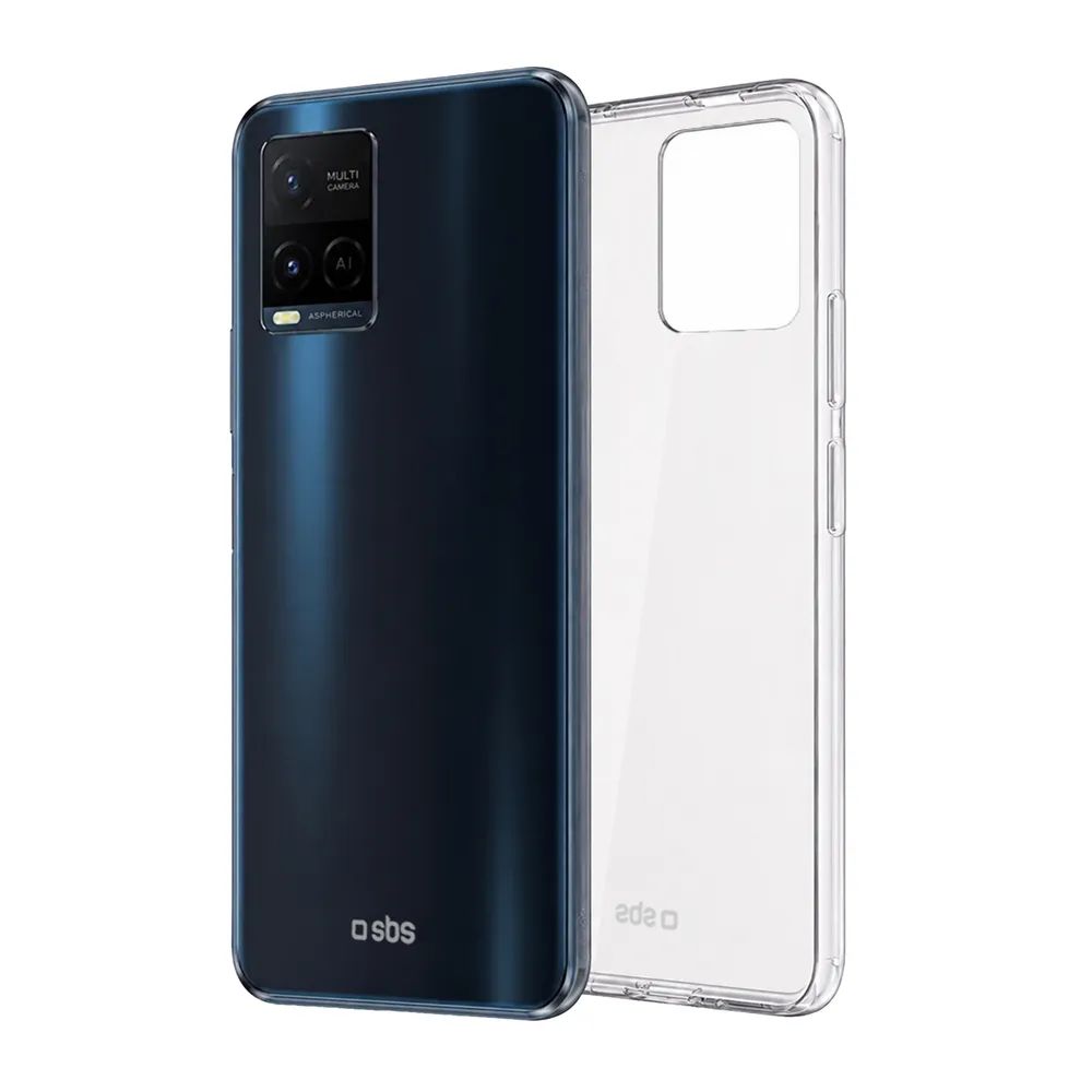 SBS SKINNY Cover für Vivo Y21e, transparent