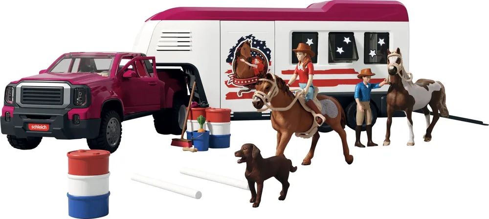 Schleich Horse Club Lakeside Truck mit Anhänger
