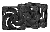 Arctic P12 Pro Reverse schwarz 3er-Pack| Gehäuseluefter - Gehäuse-Lüfter - 3.000 rpm