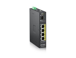 ZyXEL RGS100-5P - Switch - unmanaged - 4 x 10/100/1000 (PoE+)