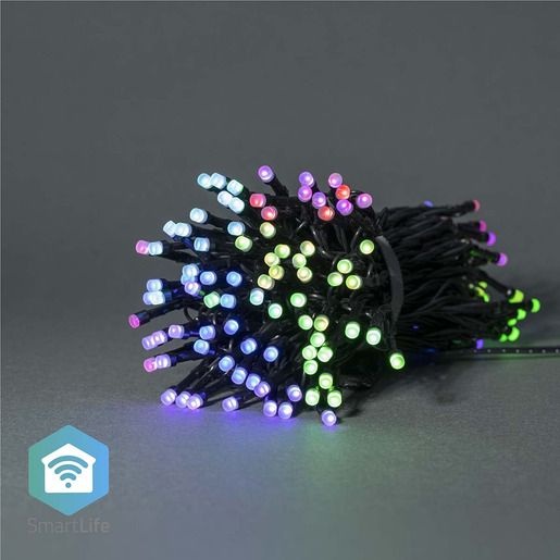 Nedis LICHTERKETTE SMART WI-FI 20M / NEDIS WIFILX01C168 BUNT WIFILX01C168