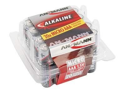 Ansmann Micro - Batterie 20 x AAA - Alkalisch
