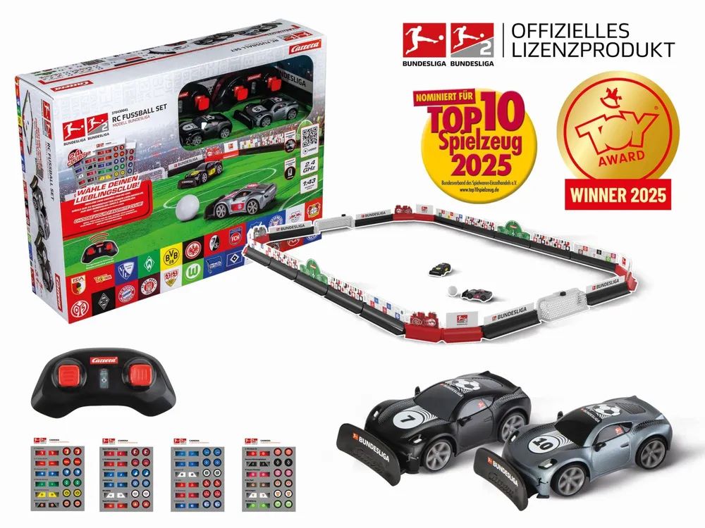 Carrera 370430041 1 43 RC Modellauto inkl. Akku und Ladekabel