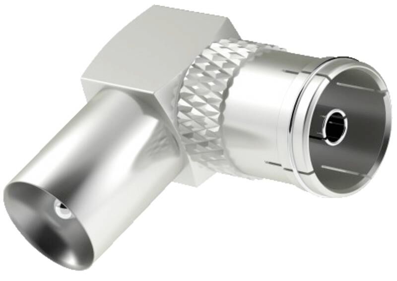 Hama 205202 KOAX-AD. KUP.-STE. WINKEL