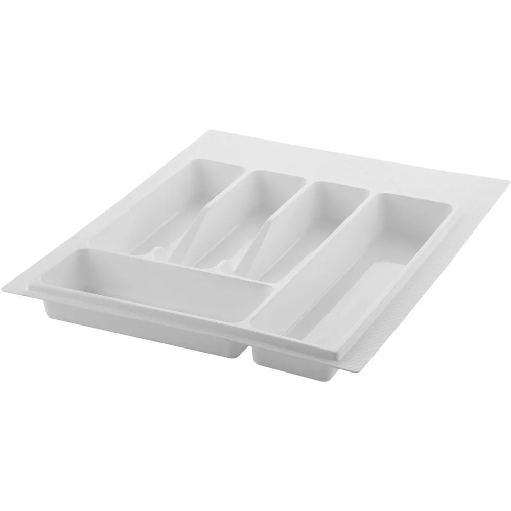VOLPATO Besteckeinsatz Serie 72 KB 450 mm Kunststoff Weiß