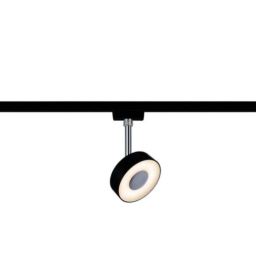 Paulmann SPOT 1X5W SCHWARZ 2700K DIM / PAULMA URAIL CIRCLE CHROM 96915