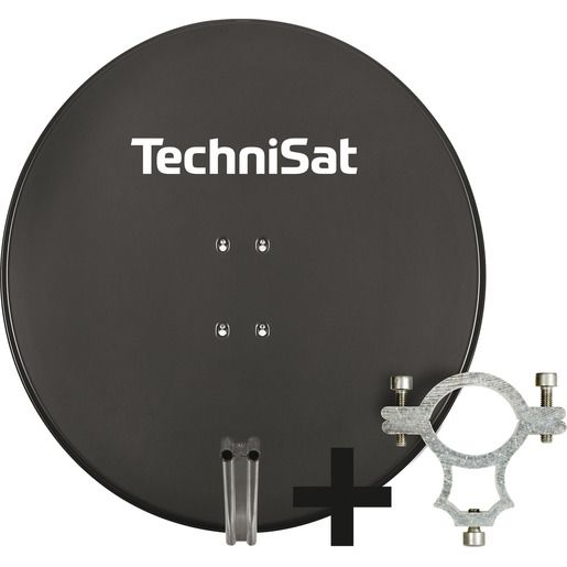 TechniSat SAT-SPIEGEL 85CM+AZ+SCHELLE / TECHNI 1385/1444 85 GRAU 1385/1444