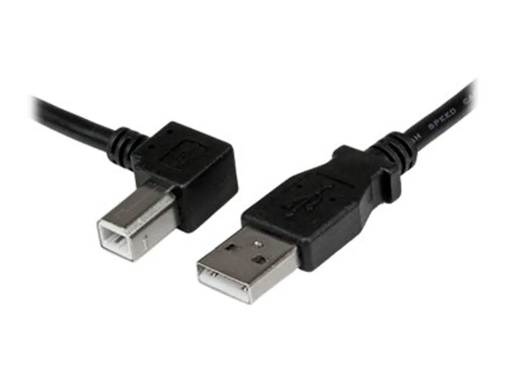 StarTech.com 2m USB 2.0 A auf B Kabel links gewinkelt - St/St - USB Druckerkabel - USB-Kabel - USB Typ B (M)