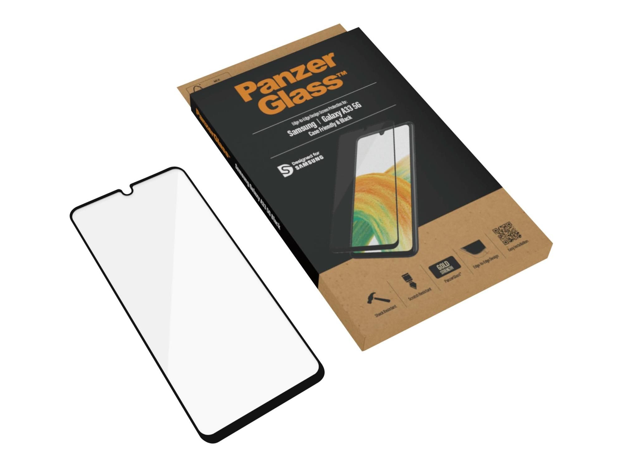 PanzerGlass Bildschirmschutz für Handy - Glas