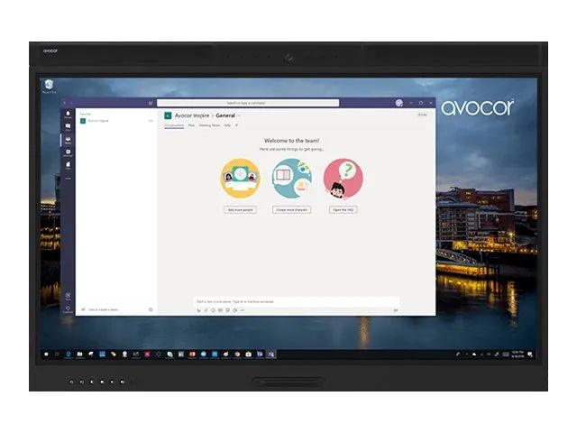 Avocor AVW-5555 - 140 cm (55") Diagonalklasse W Series LCD-Display mit LED-Hintergrundbeleuchtung - interaktiv - mit Touchscreen (Multitouch)
