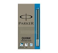 Parker Tintenpatrone - nicht dauerhaft - Blau (Packung mit 5)