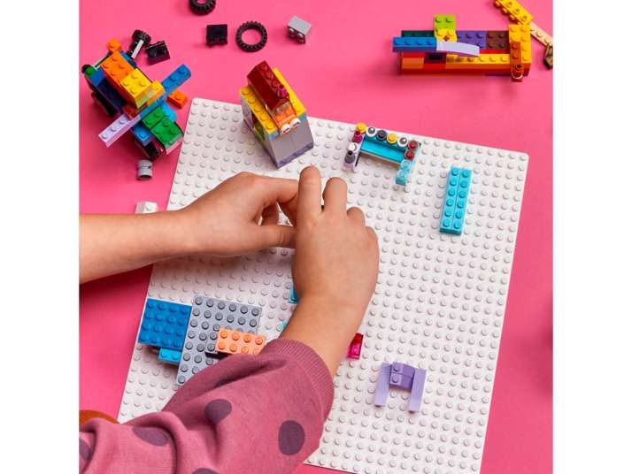 LEGO Weiße Bauplatte