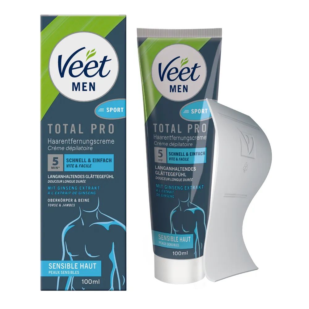Veet Men Haarentfernungscreme Beine & Körper 100 ml