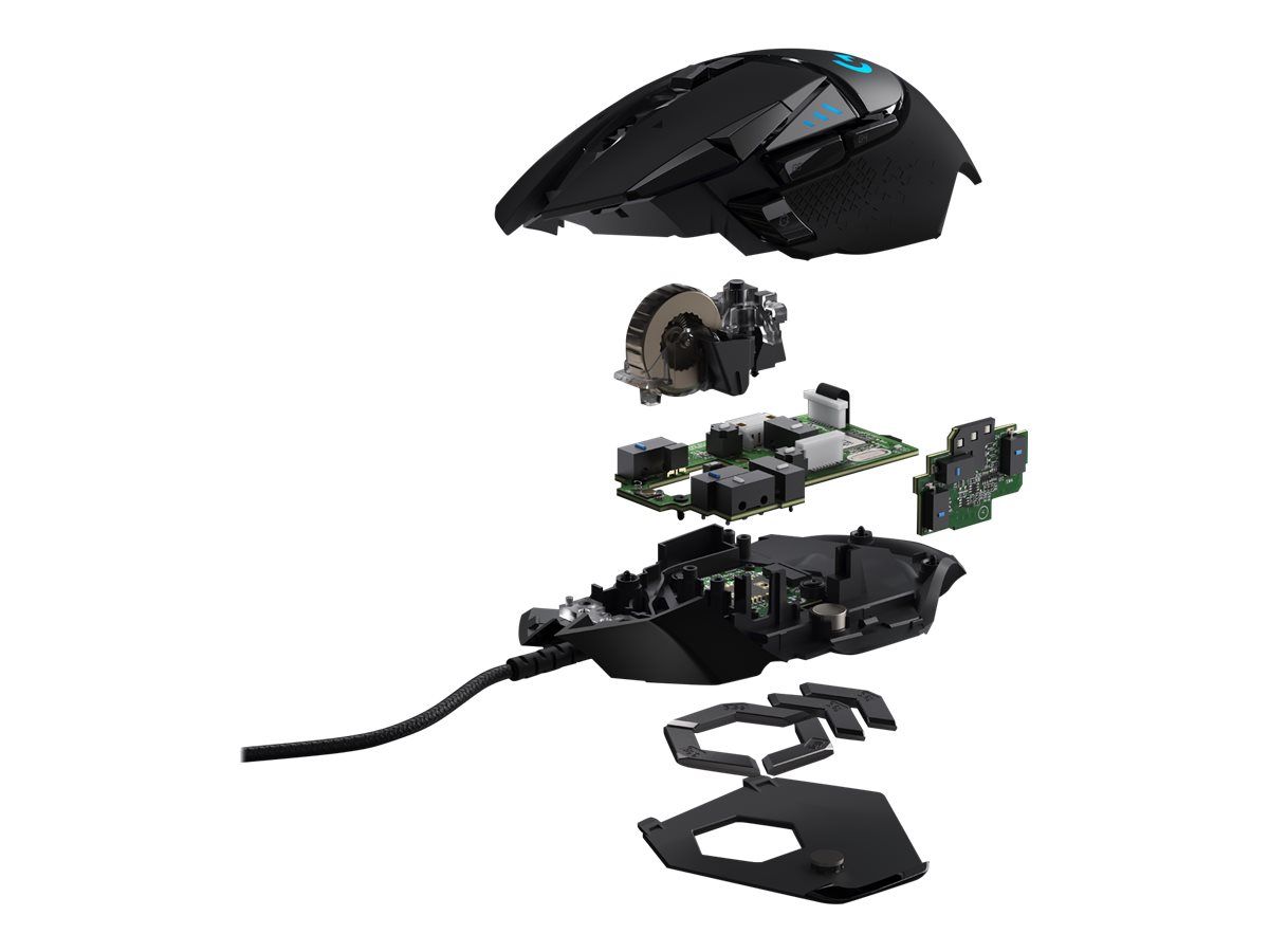 Logitech Gaming Mouse G502 (Hero) - Maus - optisch