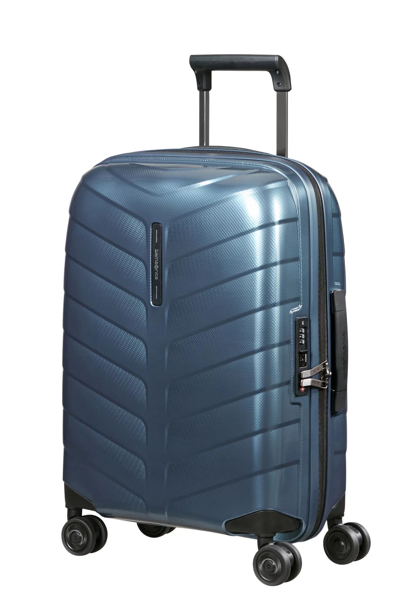 SAMSONITE ATTRIX SPINNER 55 / 20 EXP, STEEL BLUE