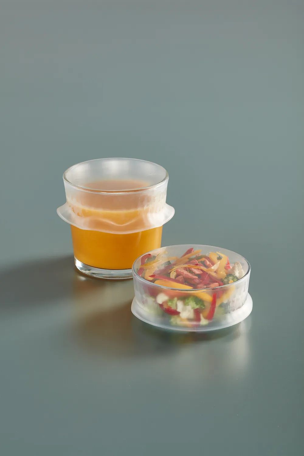 Lékué Wiederverwendbarer Silikondeckel, 20 cm - Transparent