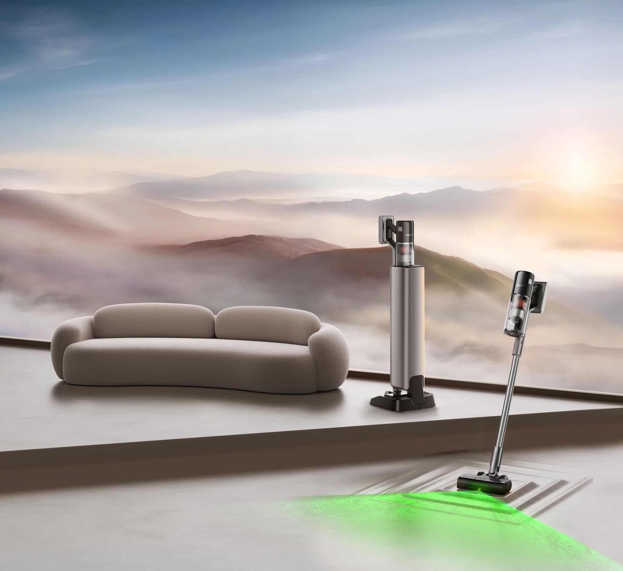 UWANT V800 Akku-Bodenstaubsauger - 200m²