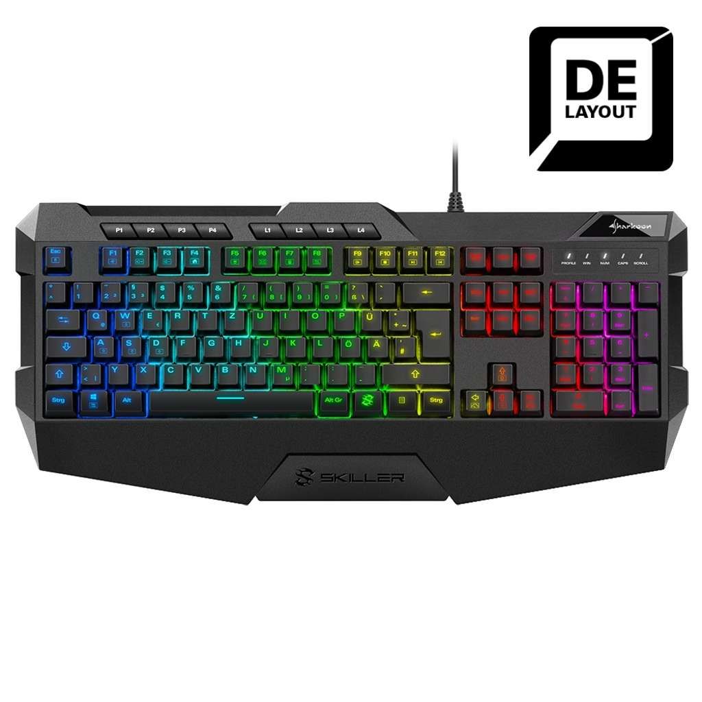 Sharkoon Skiller SGK4, Schwarz