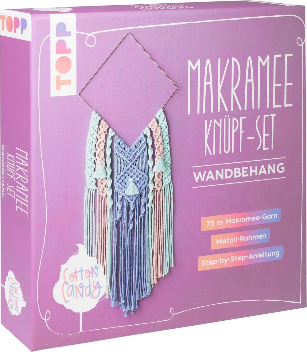 frechverlag GmbH Makramee-Set Wandbehang