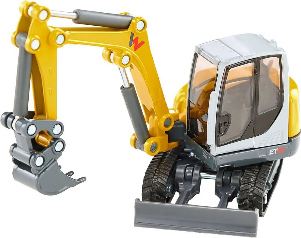 Siku 3559 - Bagger - Vormontiert - 1:50 - Wacker Neuson ET65 - Junge - Kunststoff - Metall